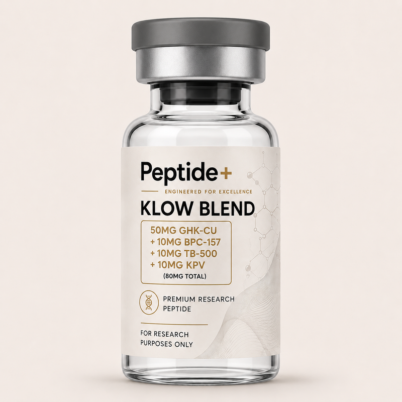 Klow Blend Research Peptide – GHK-Cu 50mg / BPC-157 10mg / TB-500 10mg / KPV 10mg